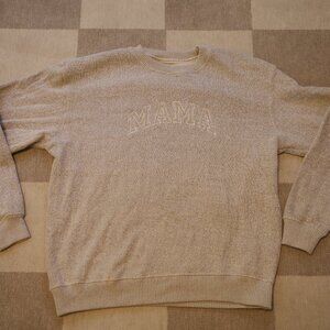 Embroidered MAMA Sweatshirt Size L